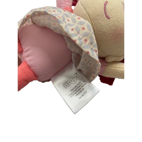 HABA Soft Doll Mirli 8" First Baby Doll Pale with Red Pigtails - Picture 8 of 9